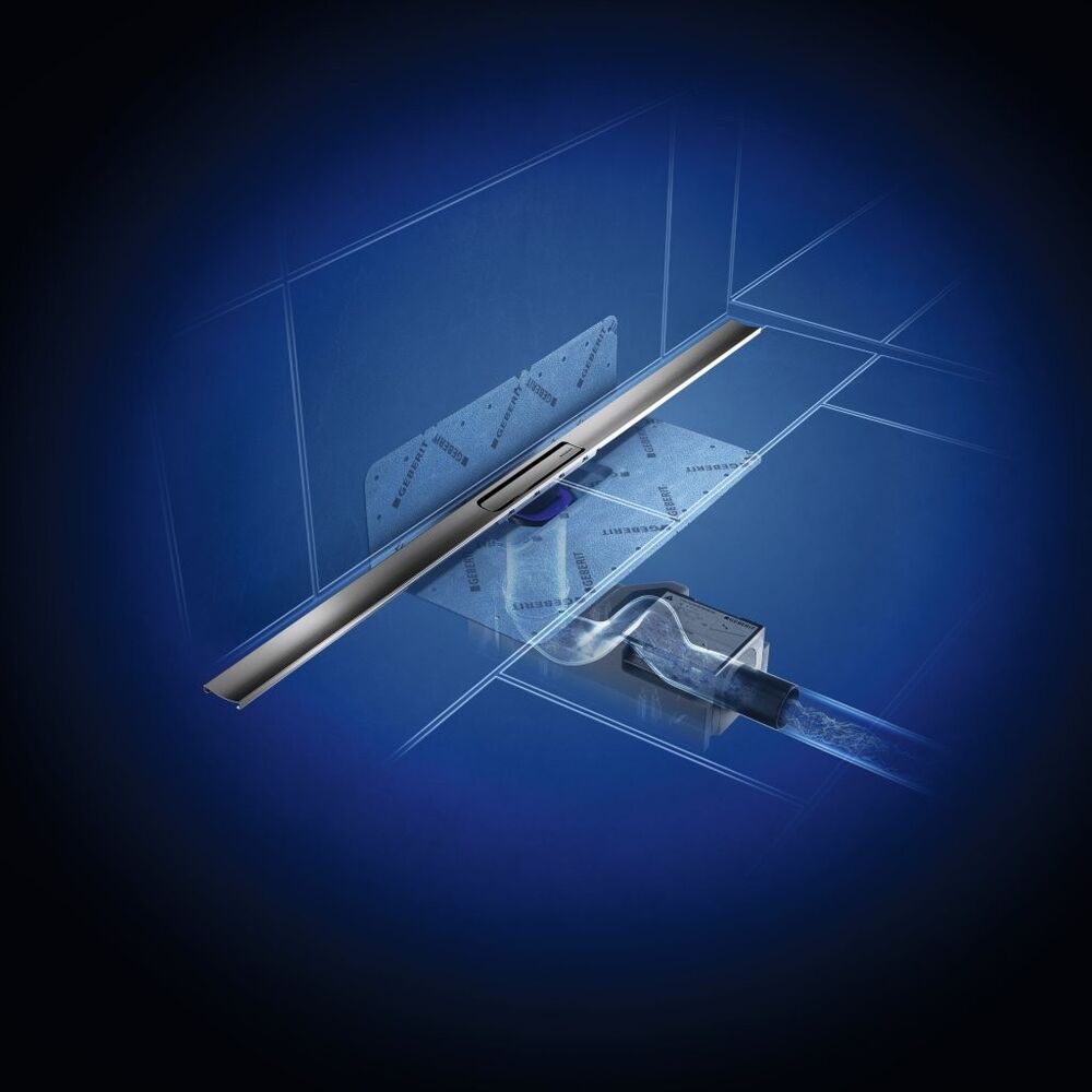 Die CleanLine30 lässt sich wahlweise wandbündig oder frei im Raum einbauen. Die vier verfügbaren Längen (90, 110, 130 und 160 cm) lassen sich zusätzlich individuell kürzen.